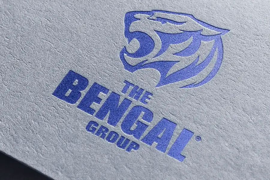 Large paper rolls inside Bengal Group converting and warehousing facility