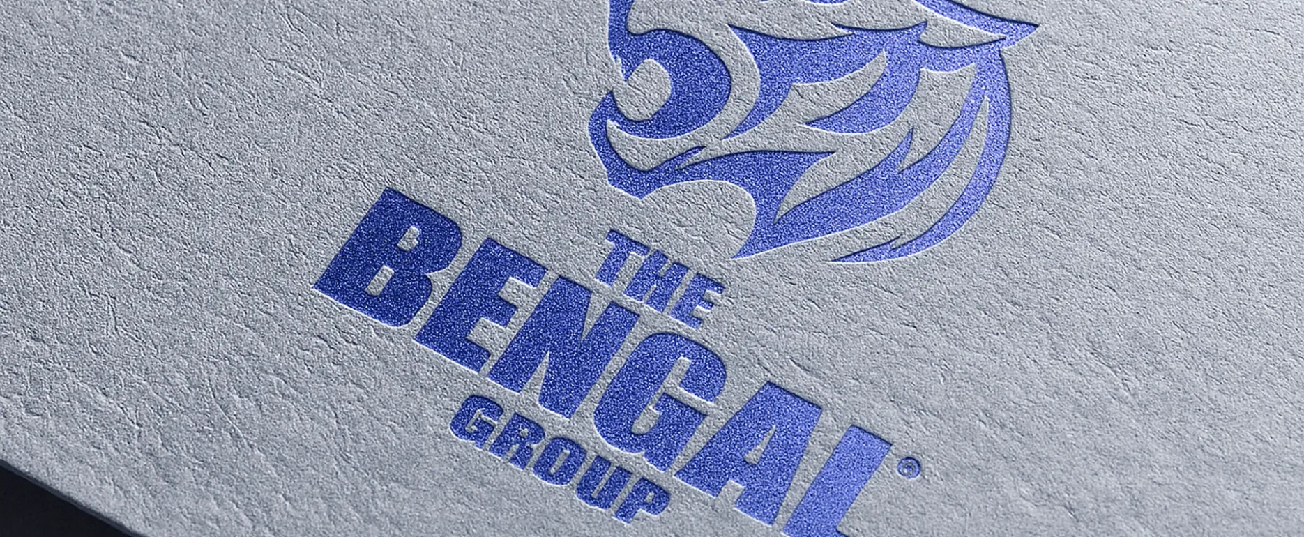 Large paper rolls inside Bengal Group converting and warehousing facility